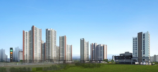 대곡역 두산위브 투시도. <두산건설 제공>